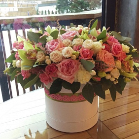 Букет цветов "Любовный роман"