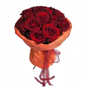 Букет цветов "Горячо любимой"