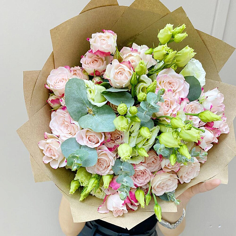 Букет цветов Оттенки нежности - Фото 5