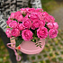 Коробка пионовидной кустовой розы Мисти баблс - Фото 2