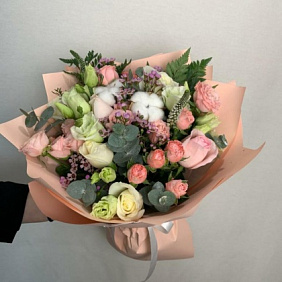 Букет цветов "Утро Москвы" №160