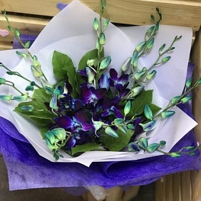 Букет цветов "Ультрафиолет" №160