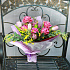 Весенний букет из роз, тюльпанов и мимозы - Фото 5