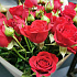 Букет Каберне 7 из красных кустовых роз - Фото 3