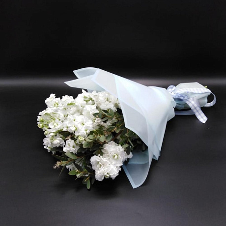 Букет цветов Молочный бриз - Фото 2