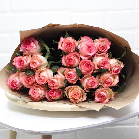 Букет из 21 роз Джумилия - Фото 5