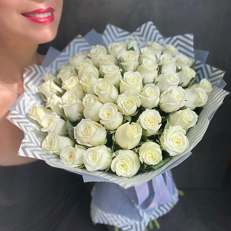 Букет цветов Раннее утро №161 - Фото 5