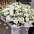 Букет из 41 белой эустомы - Фото 2
