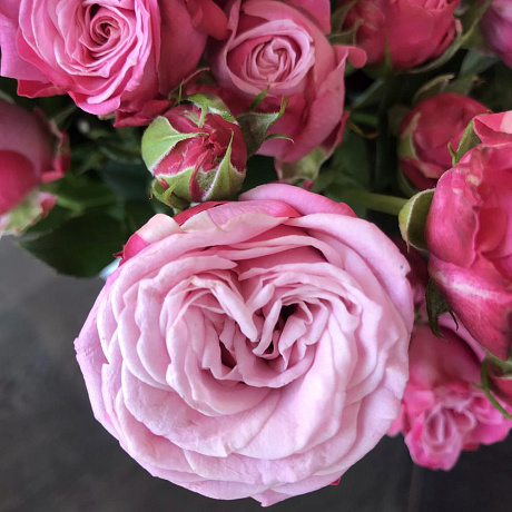 Букет цветов Леди Бомбастик Премиум №160 - Фото 5