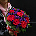 Букет цветов Blue and red - Фото 5