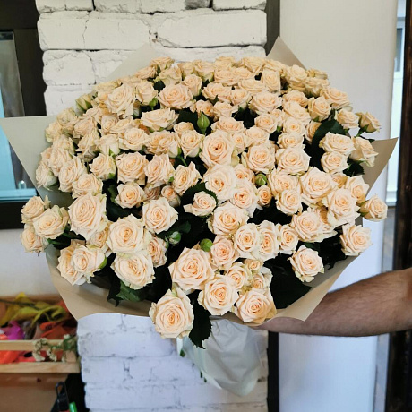 Букет Кремовая Таня - Фото 2