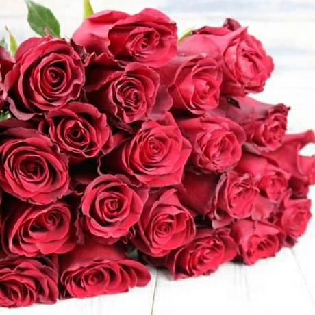 Букет из 25 эквадорских роз №172 - Фото 2