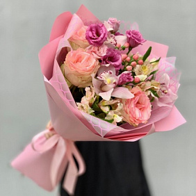 "Букет цветов со вкусом" XS розовый