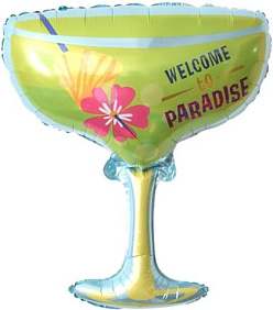 Фигура шар "Тропический коктейль" 79 см