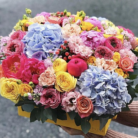 Цвет букет "Сочный бриз"