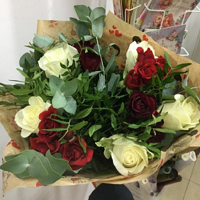 Букет цветов "Дуэт" №163