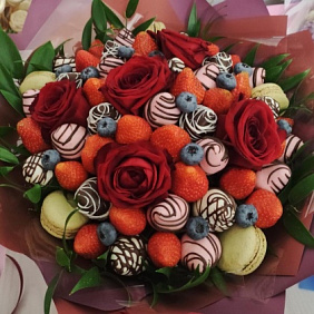 Букет цветов "Не забываемый"