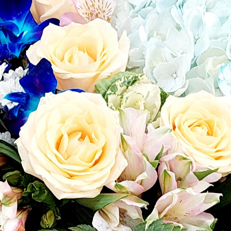 Букет цветов Рассвет №163 - Фото 3