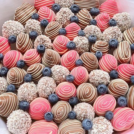 Букет Дамские штучки с голубикой - Фото 3