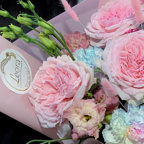 Роскошь с пионовидными розами №160 - Фото 3