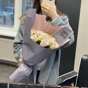 Букет цветов "Snowstorm"