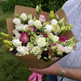 Букет цветов "Нежный поцелуй" №167