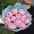 Букет из 11 ароматных розовых пионов - Фото 2