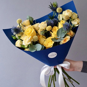 Букет "Солнце Сицилии" (Размер М)