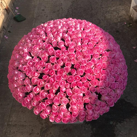 Букет цветов Розовое танго №164 - Фото 5