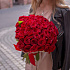 Букет из 51 красной розы (50 см) - Фото 3