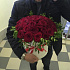 Цветы в шляпной коробке 35 роз - Фото 4