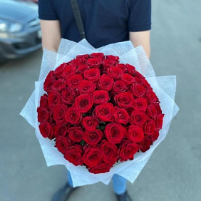 Премиум розы в фетре