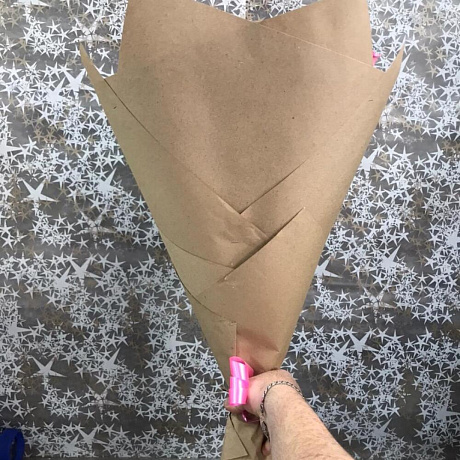 21 Роза микс бело-розовая - Фото 2