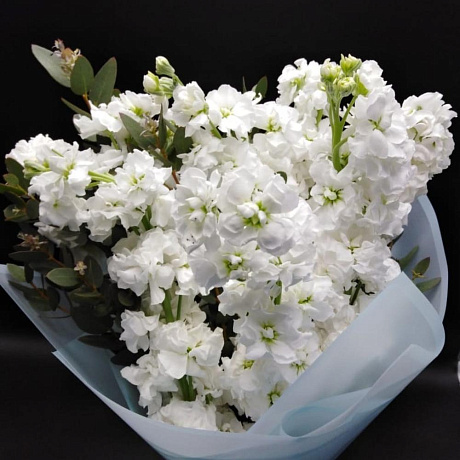 Букет цветов Молочный бриз - Фото 5