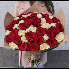 Букет цветов "Сила любви"