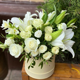 Букет цветов "Нежный шелест" №169