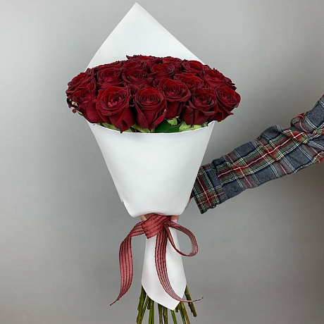 Букет «Красные розы » М - Фото 4