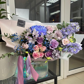 Букет из дельфиниума №161