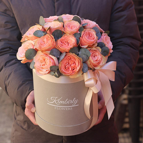 19 роз кахала в коробке - Фото 4