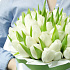 51 тюльпан в коробке белый - Фото 3