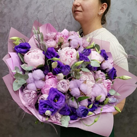 Букет "Черничное суфле"