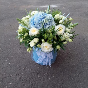 Букет цветов "Голубоглазка"