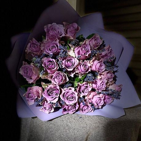 Букет цветов Ароматный сиреневый миг - Фото 3