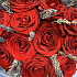 Красные розы с лавандой - Фото 6