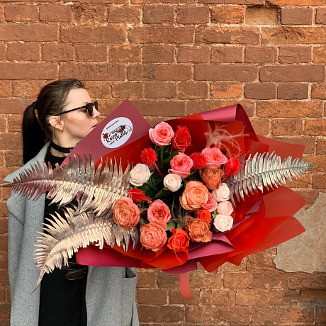 Букет цветов Вместо слов - Фото 3