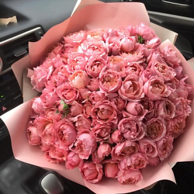 Букет "Пионовидная Джульетта" №161