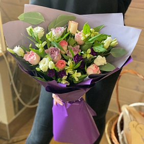 Букет цветов "Восхищённый взгляд"