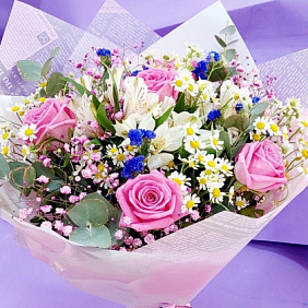 Букет цветов "Нежность" №200