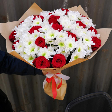 Букет цветов Танго №160 - Фото 4