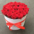 29 красных роз в коробке №160 - Фото 4